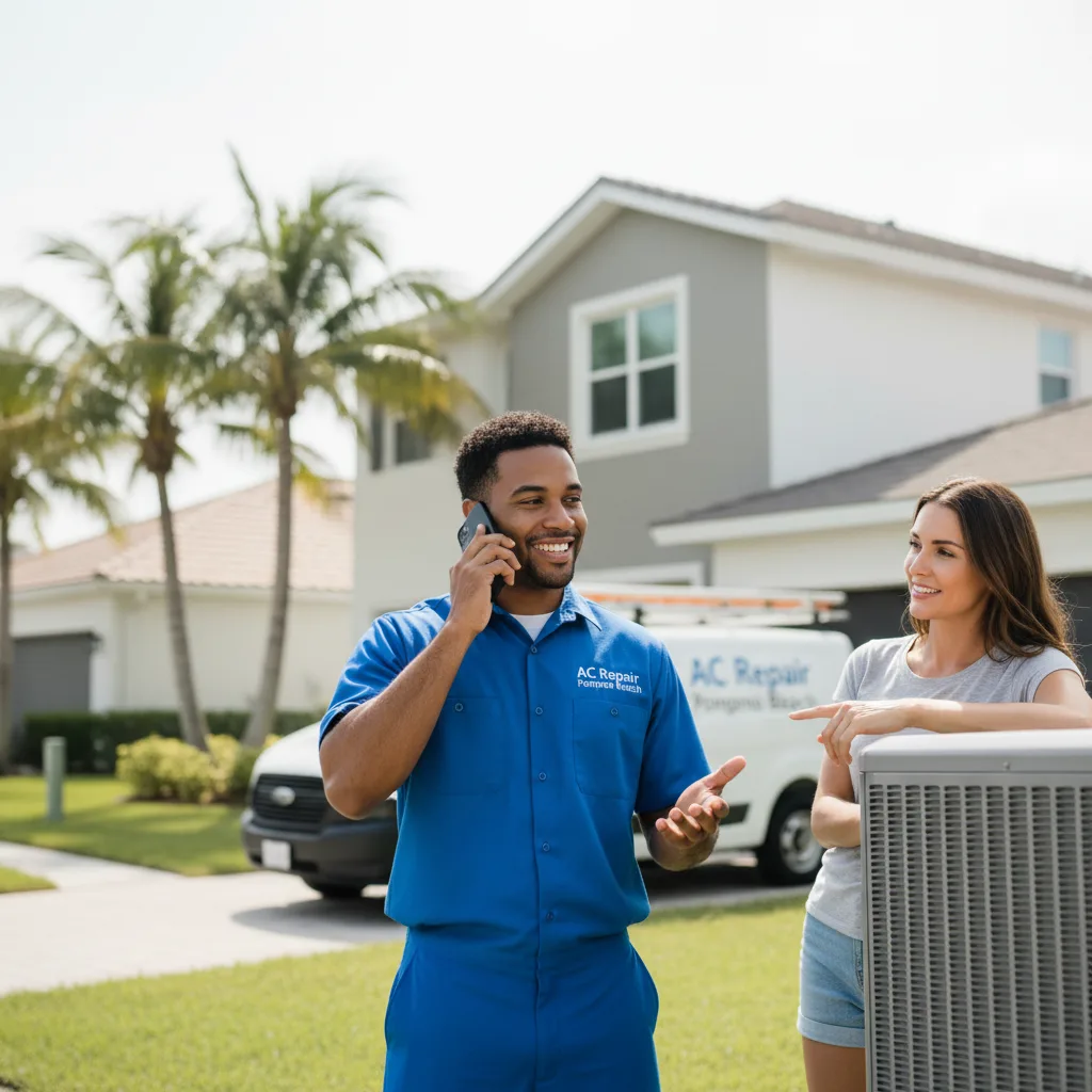 AC Repair Pompano Beach customer support in Haddonfield
